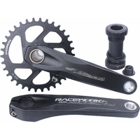 AliExpress RacewoRK RACEWORK MTB Crankset 170/175mm Mountain Bike Crank Narrow Wide Chainring 32/34/36/38T 11/12S Bicycle Crankset Sprocket For GXP