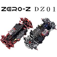 ZERO-Z 1/28 DZ01 AWD Chassis Red Finished Version Racing and Drifting Wheelbase 90/94/98mm