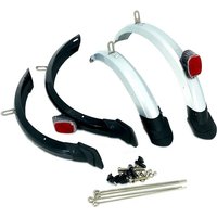 AliExpress 14-16 Inch Folding Bike Front Rear Fender With Rear Safety Reflector For Dahon Fnhon Bicycle V Brake Disc Brake Bike