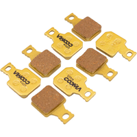 AliExpress COOMA SPORT Bicycle Disc Brake Pads For Magura 8.R 8.P 8.S Pads, MT5 MT7 Caliper, 4 Pairs, Gold Full Metal