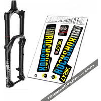 AliExpress READU 2018 mountain bike front fork stickers bicycle front fork decals Bike Stickers Bicycle Accessories