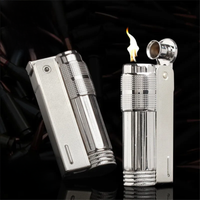 Original IMCO Lighter Old Oil Flint Lighter Windproof Stainless Steel Cigarette Petrol Oil Lighter Inflated Gadgets Man
