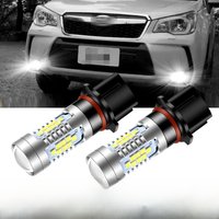 2pcs P13W Canbus No Error for Subaru XV Forester Outback Levorg WRX STI Impreza LED Bulbs Daytime Running Light DRL Lamp White