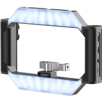 Ulanzi U-Rig Light Smartphone Video Rig Vertical Shooting LED Video Light Handheld Fill Light for Smartphone DSLR Vlog Grip