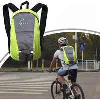 AliExpress APWIKOGER Bicycle Backpack with LED Safety Display Turn Signal Light Wireless Remote Control Outdoor Cycling Hiking Travel Bagpacks
