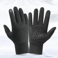 AliExpress NONE Cycling Gloves for Men Women Motorcyclist Autumn Winter Warm Camping Gloves Ski Velvet Water-Repellent Touch Screen Non-slip