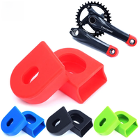 AliExpress boteyle Bicycle Silicone Crank Cover Protector Silicone Sleeve Pedal Crankset Protective Case Mountain Road Bike Cycling MTB Accessories