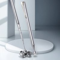 Telescoping Magnetic Grabber Tool Pocket Clip Telescopic Retrieving Magnet Screws Nuts Pins Manual Tool Combo