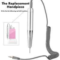 Makartt Nail Drill Handpiece for Nouvella, 35000RPM Rechargeable Electric File Machine Replacement for Manicure Art Tool Supplie