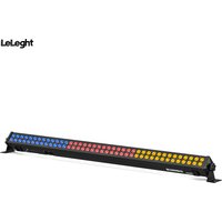 Leleght 120W RGB 80PCS LEDs Wall Washer Light Stage Effect Lighting Sound Control DMX 2/3/4/6/7/12/24CH For Concert Party KTV