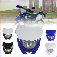 AliExpress papanda Motocross Headlight Dirt Bike H4 12V Front Running Headlamp For Yamaha WRF250 400 426 450 WR250 WR450 YZ YZF TW TTR Enduro MX