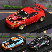 DCM 1:64 86+458 GT Gulf HKS Diecast Model Car