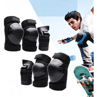 AliExpress GOMOREON 6Pcs Kids/Adults Knee Pads Elbow Pads Wrist Guards Protective Gear for Skateboarding Roller Skating Cycling BMX Bicycle