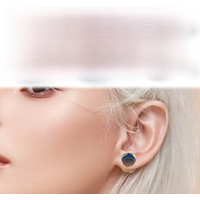 1pair Stainless Steel Helix Piercing 6-12mm Double Flared Ear Stretcher Plug and Tunnels Flesh Reamer Ear Gauge Expander Jewelry