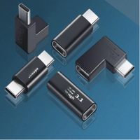 USB C Adapter,USB C Type C Male-to-Female Adapter, USB-C USB 3.1 Type-C Expansion Adapter for laptops, Tablets and Mobile Phones