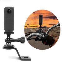 TUYU Aluminum Motorcycle Rearview Mirror Mount Bracket Fixed Holder Stent for Insta 360 One X Gopro camera Accessorie
