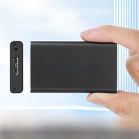 mSATA To USB 3.0 SSD Enclosure mini SATA External HD Hard Drive Disk Box Storage Case Adapter For PC Mac OS Laptop mSATA SSD Box