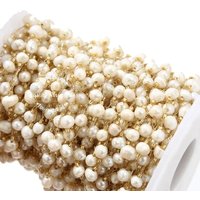 1 Meter Stainless Steel Gold Freshwater Pearl Necklace Chains For DIY Eyeglasses Necklaces Anklet Supplies Jewelry Making Crafts