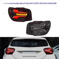 LED Tail Lights Rear Lamp For Mercedes-Benz A Class W176 2013-2018 A45 A180 A200 Dynamic Turn Signal Reverse Fog Lights