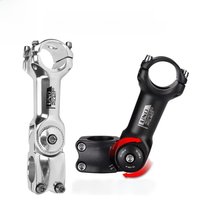 AliExpress NONE UNO Bicycle Adjustable Stem 25.4/31.8mm Bicycl Handlebar Riser MTB Power Aluminum Stem Off Road Mountain Bike Accessori Parts