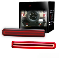 iJDM Bumper Reflector Lights For Toyota FJ Cruiser,Function as Tail (Rear Fog Lamps),Brake & Sequential Blink Turn Signal 07-14
