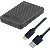 15mm 2.5 Inch USB 3.1 SATA HDD Enclosure SSD Notebook Mobile Desktop / Notebook Can Use Hard Disk Box Support 8TB Storage