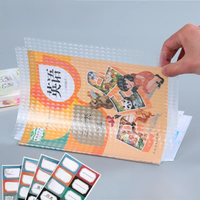 10/30Pcs Self-Adhesive Book Cover Student Book Cover Transparent Book Protective Cover School Buku Textbook Book Jacket