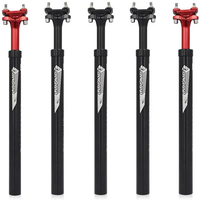 AliExpress LUNJE Suspension Bike Seatpost Shock Absorber Aluminum Alloy MTB Bike Seatpost 31.6 Suspension Seatpost MTB Road Bicycle Seatpost