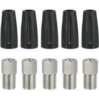 AliExpress DEEMOUNT Hollow Bolt M8 Thread for Bicycle Hydraulic Disc Brake Needle Olive Rings Fastening Optional Gel Rubber Sleeve Cap BH59 BH90