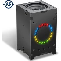 DIY Spectrum Bluetooth-Compatible Speaker Soldering Kit Sound Amplifier with Sync LED Lights STEM Desk Decor Electronics Project