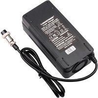 AliExpress TangsFire 54.6V 4A Li-ion Battery Charger 13Series For 48V Electric Scooter Bicycle Lithium Battery Charger GX16 High Quality Connector