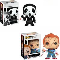 Funko POP MOVIES Scream - Ghostface 51# CHUCKY Brideof 315# Good Guys Toy Vinyl Figures Anime Model Doll Pvc Collection Toys