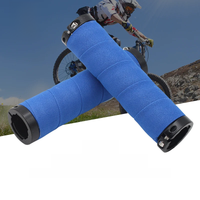 AliExpress PCYCLING PCycling Bicycle Grips Sponge Handle Tape MTB Road Bike Grip Comfort Non-slip Absorption Shockproof Lockable Soft Cycling Parts