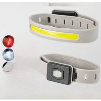 AliExpress ESMARTER LED Mini Portable Armband Light COB Night Running Wrist Lamp 500LM Outdoor Camping Cycling Rechargeable Safety Warning Lantern