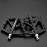 AliExpress ROCKBROS Bike Pedals Nylon DU Bearing Ultra-light Mountain Non-Slip Bicycle Pedals Big Foot Road MTB Pedals Cycling Accessories