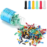 AliExpress NONE 30~200pcs Aluminum Bicycle Brake Wire End Caps MTB Road Bike Brake Cable Cap Wire End Cap for Brake Shift Derailleur Cable