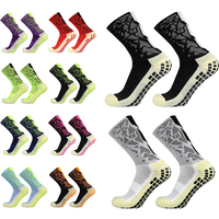 calcetas antideslizantes de futbol Sports Soccer Socks Non-Slip Silicone Grip football Socks