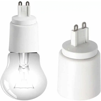High Quality ABS Material G9 To E27 Socket Base Halogen CFL Light LED Bulb Lamp Adapter Converter Holder