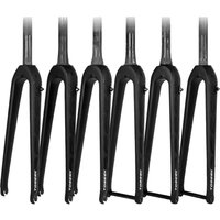 AliExpress TOSEEK Fork T800 Carbon Bike Front Fork Road Bicycle Fork 700C*32mm Thru Axle 12*100mm QR Axle 9*100mm Straight or Tapered