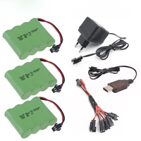 4.8v 4500mah NiMH Battery For Rc toys Cars Tanks Robots Boats Guns AA 4.8v Rechargeable Battery Ni-MH 4*AA Battery Pack