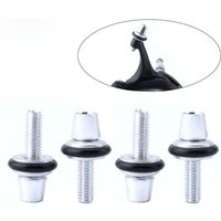 AliExpress NONE MUQZI Bicycle Brake Cable Adjuster Screw Clamp Fine Adjustment M6 aluminum alloy Bolt Fixed Gear Road Bike
