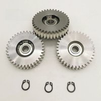 AliExpress NONE 3PCS 47.5x13.2mm Steel Gear For Bafang Bike Motor G020 G060 750W/G062 1000W Electric Bike Engine Nylon Gear Metal And Nylon Set