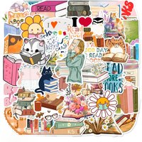 AliExpress 50Pcs Reading and Reading Graffiti Stickers Water Bottle Laptop Phone Bicycle Luggage Case Skateboard Children Adult Sticker