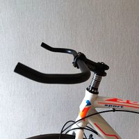 AliExpress NONE Fixie Bike Handlebar 25.4mm 420mm Road Bike TT Handlebar Aluminum Alloy Single Speed Bike Track Bicycle Rest Handle Bar Parts