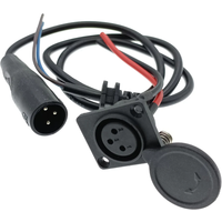 AliExpress HBXINTAO 3pin Canon Charge Connector Male Plug Interface Cable 2Wire Connector Female Socket For electric bicycle Balance Car Bike