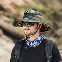 AliExpress KINIJA Camouflage Bucket Hat for Men Outdoor Hiking Cycling Safari Breathable Visor Cap for Men and Women Summer Sun Protection Hat