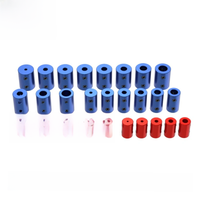 2mm/3mm/3.17mm/4mm/5mm/6mm/6.35mm/7mm/8mm/10mm Aluminum Rigid Shaft Coupler Rigid Coupling Motor Connector 3D Printer Parts