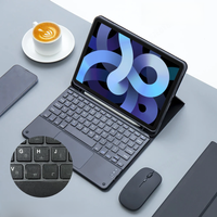 Magic keyboard Wireless Mouse For iPad A16 Case 11th 2025 iPad Air 11 M3 Cover iPad Pro 11 M4 2024 10th Air 5/4 10.2 8th Funda