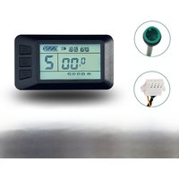 AliExpress RICETOO KT-LCD7U Display with USB Display, SM/Waterproof Plug, 24V, 36V, 48V,for Electric Bike Conversion Kit