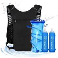 AliExpress NEWBOLER Ultra Lightweight Run Backpack Hydration Vest Pack Marathon Running Bike Rucksack bag 500ml Soft Flask 1.5L Water Bag